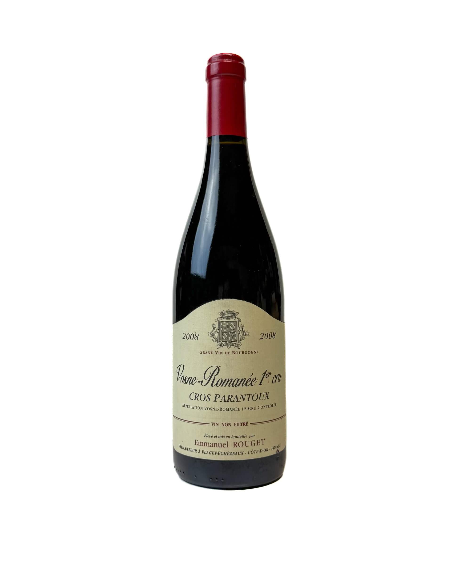 Emmanuel Rouget Cros Parantoux Vosne-Romanee Premier Cru 2008 0,75L