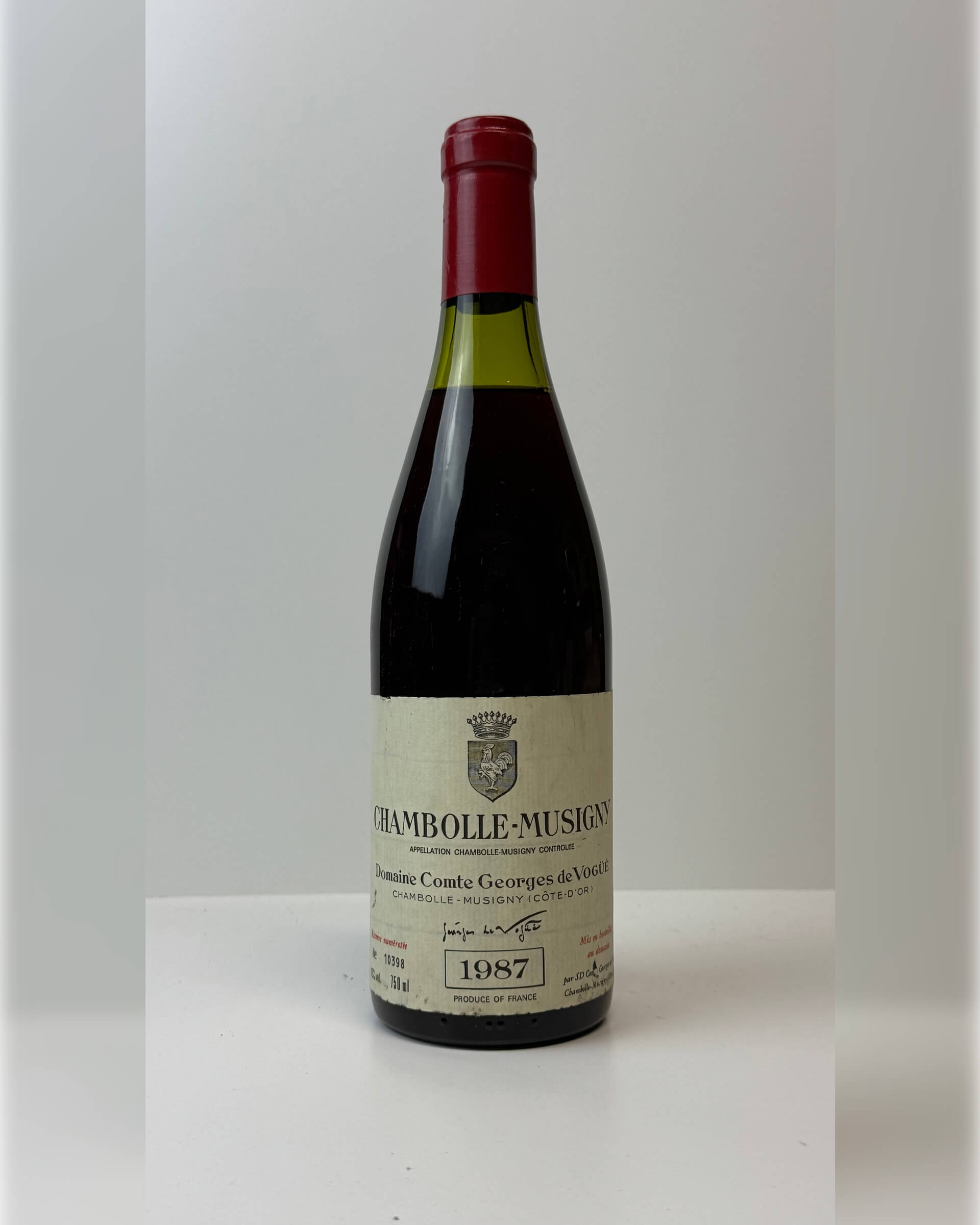Domaine Comte Georges de Vogue Chambolle-Musigny 1987 0,75L
